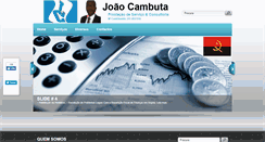 Desktop Screenshot of joaocambuta.com