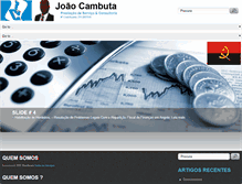 Tablet Screenshot of joaocambuta.com